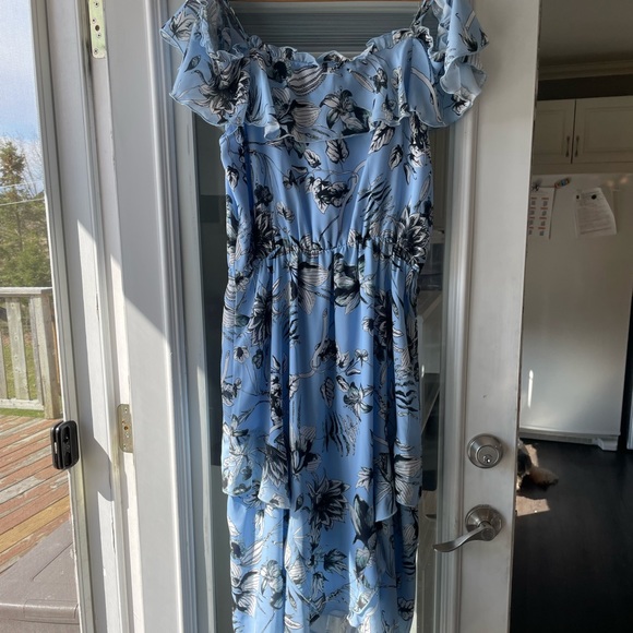 NWOT Flowy Blue Floral Dress from Parker - Picture 2 of 5
